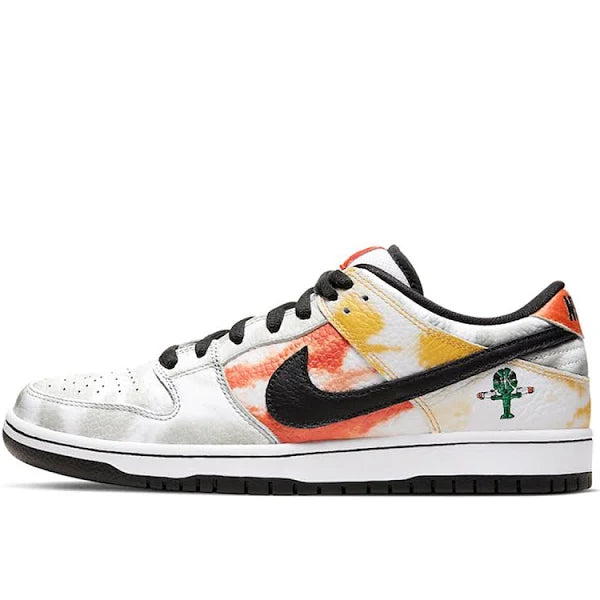 SB Dunk Low Roswell Raygun Tie-Dye White